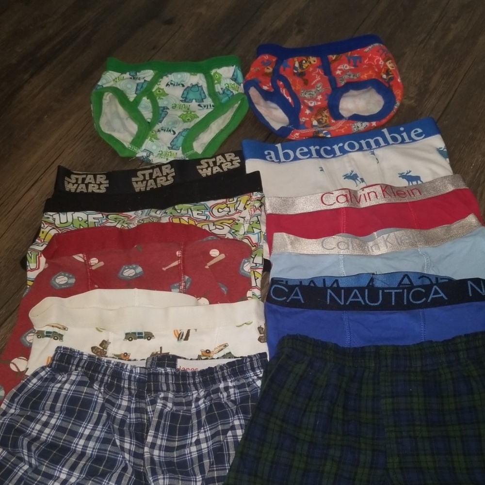 Assorted boys under garments